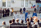 Baikonur Launch Soyuz: Report of crew astronautss