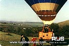 Russian Hot Air Balloon: Ride: preparation for lift-off