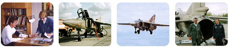 Flight MiG-23 "Flogger": Flight Training