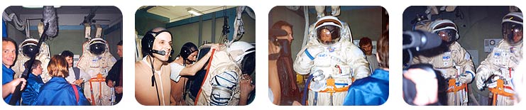Astronaut Training: ORLAN Space Suit